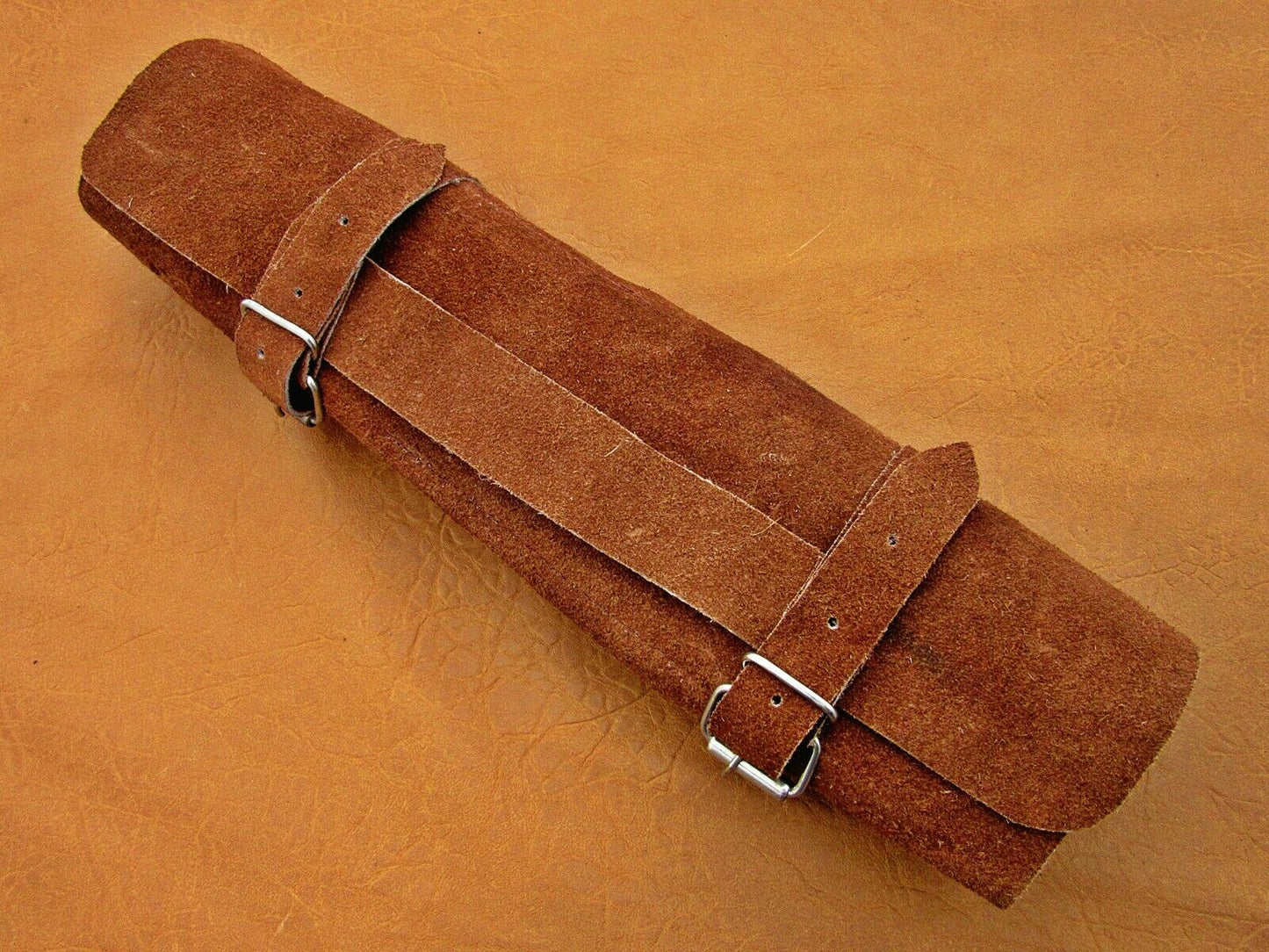 HS-194 Custom Handmade Damascus Kitchen Knives With Colour Bone Handle Handle