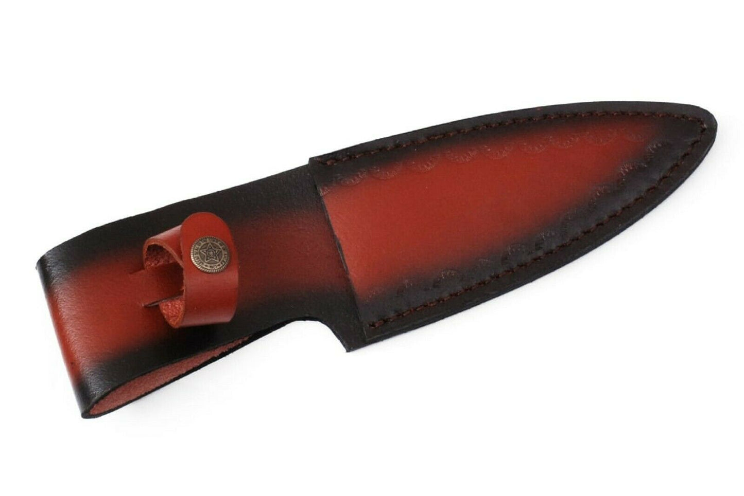 HS-469 Custom Handmade High Carbon Steel Hunting Edc Knife With Rose Wood Handle
