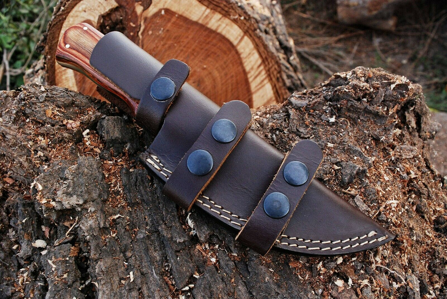 Skinner knife leather sheath