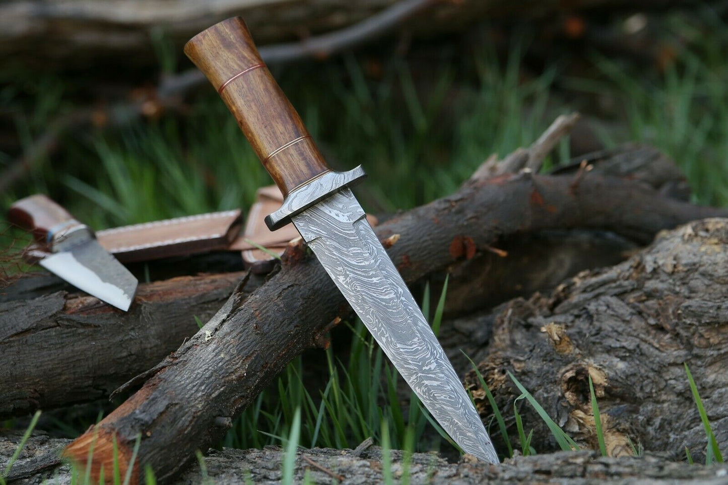 HS-368 '' Damascus Steel Dagger Knife, Hunting Dagger Knife, Hand Forged knife, Heavy duty