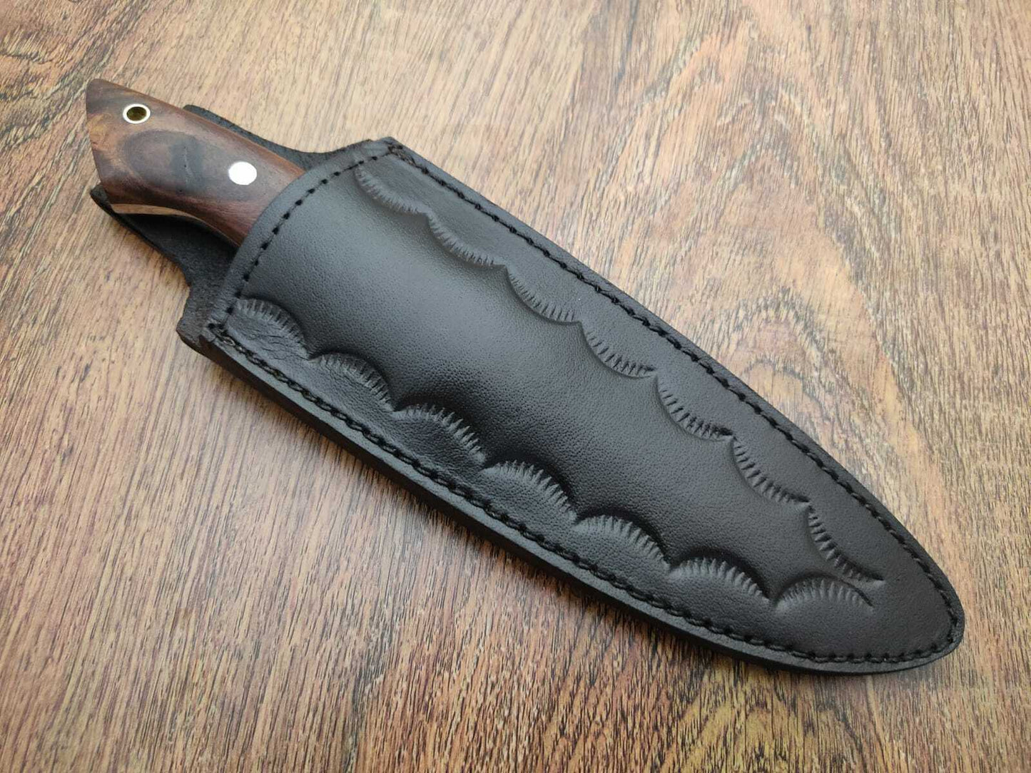 HS-561 Custom Handmade 1095 H.C Steel Survival Bushcraft Camping Hunting Knife