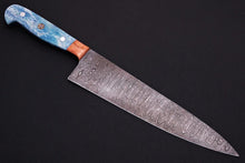 Load image into Gallery viewer, HS-458 Custom Handmade Damascus Kitchen/Chef Knife - Camel Bone Handle - Best Price
