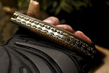 Load image into Gallery viewer, Custom Handmade Damascus Folding/Pocket Knife With Micarta Handle