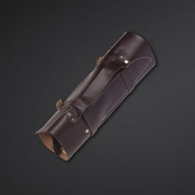 Load image into Gallery viewer, HS-210 Custom Handmade Damascus KItchen-Chef Knives Set Lot Of Six Pecs With Wood Handle