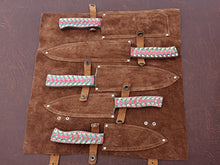 Load image into Gallery viewer, HS-165 Custom Handmade Damascus Four Pecs Kitchen/Chef Knives Set- Dollar Sheet Handle - Best Price
