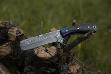 Load image into Gallery viewer, HS-980 Bull Cutter-Damascus steel EDC knife ,Best gift for him, Christmas gift, groomsmen gift, gift for her, Razor knife with Four different Scale