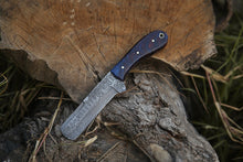 Load image into Gallery viewer, HS-980 Bull Cutter-Damascus steel EDC knife ,Best gift for him, Christmas gift, groomsmen gift, gift for her, Razor knife with Four different Scale