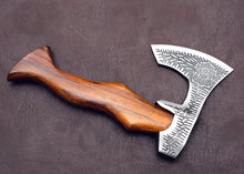 Load image into Gallery viewer, HS-1020 Customized Handmade Steel Axe Outdoor Camping With Ash Wood Handle Gift For Boyfriend, Gift For Him, Groomsman Gift, Christmas Gift