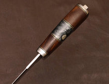 Load image into Gallery viewer, HS-354 ' Handmade, D2 High Polish, hunting Knife, Outdoor Camping, Hand Forged, Gift For Him /Her/Anniversary/ Birthday/ Groomsman/ Boyfriend/