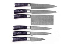 Load image into Gallery viewer, Damascus Chef Knives