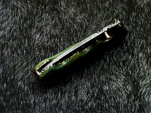 Load image into Gallery viewer, HS-1121 '' CUSTOM HANDMADE DAMASCUS BLADE POCKET FOLDING KNIFE LINER LOCK