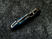 Load image into Gallery viewer, HS-1122 " CUSTOM HANDMADE DAMASCUS BLADE POCKET FOLDING KNIFE LINER LOCK