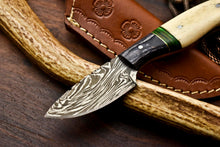 Load image into Gallery viewer, HS-613 Handmade Damascus Skinning Blade Camping Full Tang Knife