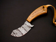 Load image into Gallery viewer, Bull Cutter Knife wood handle