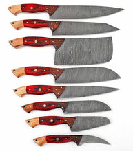 Load image into Gallery viewer, Damascus Steel Knife Blade Close Up Showing 512 Layer Twist Pattern Design