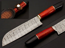 Load image into Gallery viewer, Handmade Damascus Knife