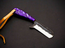 Load image into Gallery viewer, HS-969 '' Custom Hand Forged 6.00" Carbon Steel Full Tang Cowboy Bull Cutter Knife