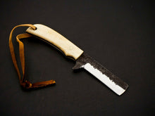 Load image into Gallery viewer, HS-960 '' Custom Hand Forged 6.5" Carbon Steel Full Tang Cowboy Bull Cutter Knife