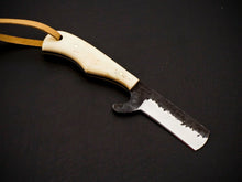 Load image into Gallery viewer, HS-952 Custom Hand Forged 6.00" Corbon Steel Full Tang Cowboy Bull Cutter Knife