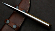 Load image into Gallery viewer, HS-575 CUSTOM HAND FORGED DAMASCUS STEEL HUNTING SKINNER KNIFE