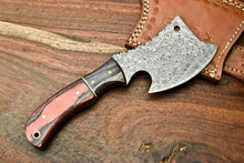 Load image into Gallery viewer, HS-1052 Handmade Damascus Mini Axe Blade Camping Full Tang Axe For Sale
