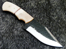 Load image into Gallery viewer, HS-579 Custom Hand Forged Railroad Spike Carbon Steel 8.5" Skinning Knife BONE