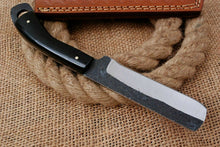 Load image into Gallery viewer, HS-1007 | Custom Handmade High Carbon Steel Cow Boy Bull Cutter Knife With Buffalo Horn Handle