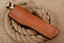 Load image into Gallery viewer, HS-1004 | Custom Handmade High Carbon Steel Skinner/Bull Cutter Knife With Wood Handle