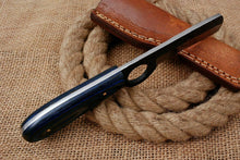 Load image into Gallery viewer, HS-1005 | Custom Handmade High Carbon Steel Skinner/Bull Cutter Knife With Hard Wood Handle