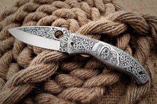 Load image into Gallery viewer, Custom Hand Engraved Folding-Pocket Knife Life Time Used With Very Good Price