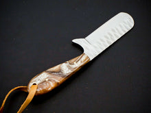 Load image into Gallery viewer, HS-953 Custom Hand Forged 6.1" J2 Tool Steel Full Tang Cowboy Bull Cutter Knife