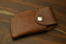 Load image into Gallery viewer, Custom Handmade Damascus Steel Blade Liner-Lock Pocket Folding Knife| HARD WOOD