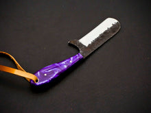 Load image into Gallery viewer, HS-969 '' Custom Hand Forged 6.00" Carbon Steel Full Tang Cowboy Bull Cutter Knife