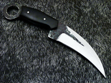 Load image into Gallery viewer, HS-891 Hand Forged Railroad Spike Carbon Steel Blade 11" Karambit Knife