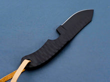 Load image into Gallery viewer, HS-951 Custom Hand Forged 6" J2 Tool Steel Ceramic Coating Bull Cutter Knife