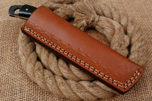 Load image into Gallery viewer, HS-1007 | Custom Handmade High Carbon Steel Cow Boy Bull Cutter Knife With Buffalo Horn Handle