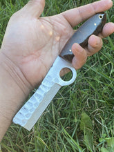 Load image into Gallery viewer, HS-1002 | Custom Handmade High Carbon Steel Bull Cutter Cow Boy Knife