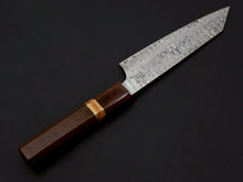 Load image into Gallery viewer, Damascus Chef Knife Hand Forged Chef Knife 13" Blade Wood Handle HS-257