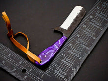 Load image into Gallery viewer, HS-969 '' Custom Hand Forged 6.00" Carbon Steel Full Tang Cowboy Bull Cutter Knife