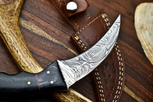 Load image into Gallery viewer, HS-900 Handmade Damascus Hunting Blade Karambit Full Tang Knife