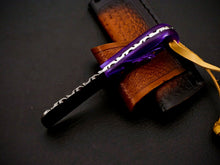 Load image into Gallery viewer, HS-967 '' Custom Hand Forged 5.00" Damascus Steel Full Tang Cowboy Bull Cutter Knife