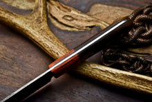 Load image into Gallery viewer, Hand Made Damascus Steel Blade Chef Kitchen Full Tang Knife | Hard Wood
