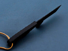 Load image into Gallery viewer, HS-972 Custom Hand Forged 6" J2 Tool Steel Ceramic Coating Bull Cutter Knife