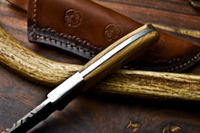 Load image into Gallery viewer, HS-603 Handmade Damascus Skinning Blade Camping Full Tang Knife