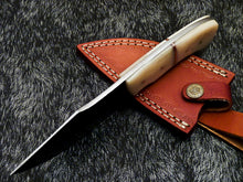 Load image into Gallery viewer, HS-579 Custom Hand Forged Railroad Spike Carbon Steel 8.5" Skinning Knife BONE