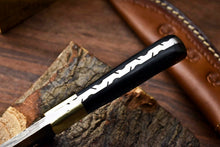 Load image into Gallery viewer, HS-706 Custom Handmade Damascus Steel Skinner Knife - Beautiful Resin Handle