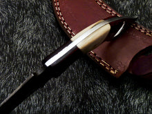 Load image into Gallery viewer, HS-890 Custom Hand Forged Damascus Steel 10" Karambit Knife - Hard Wood Handle