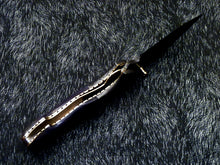 Load image into Gallery viewer, HS-1123 '' CUSTOM HANDMADE DAMASCUS BLADE POCKET FOLDING KNIFE LINER LOCK