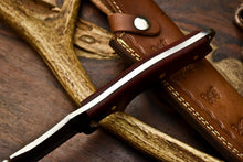 Load image into Gallery viewer, HS-927 Custom Handmade Stainless Steel Tracker Knife - Beautiful Hard Wood Handle