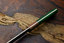 Load image into Gallery viewer, HS-609 Hand Made Damascus Steel Blade Chef Kitchen Full Tang Knife | HARD WOOD